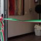 Il nastro pronto ad essere tagliato per l'inaugurazione del nuovo Centro di Riabilitazione di Gavinana della Fondazione Turati