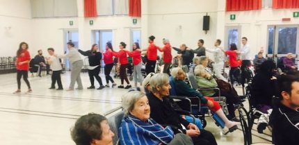 Grande festa per anziani e disabili di Vieste con gli Angeli Rossii